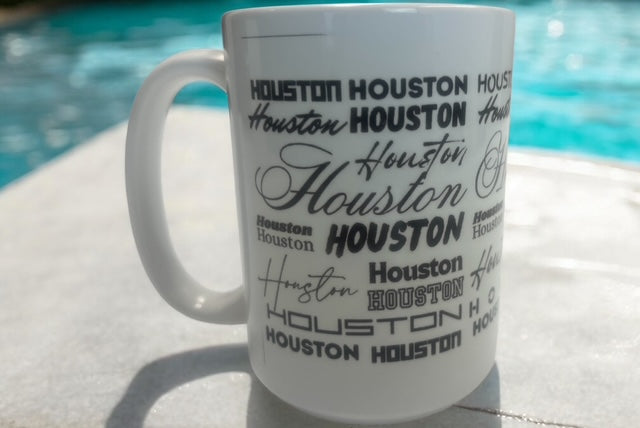 15oz. coffee mug - Houston